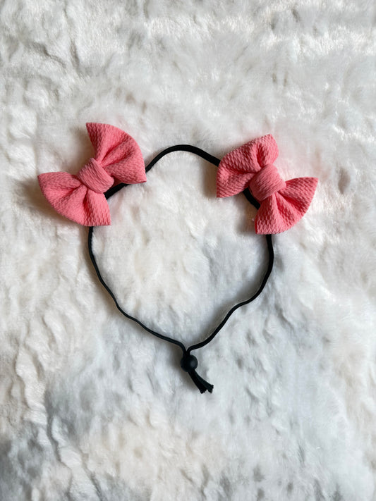 Coral - Double Bow