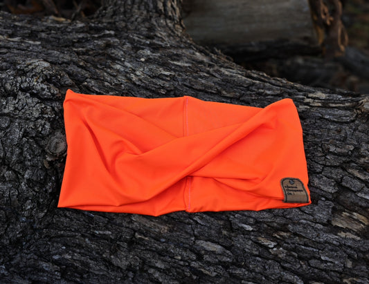 Hi-Vis Hiking Safety - Orange - Minimalist Wrap - Canine Compass Co