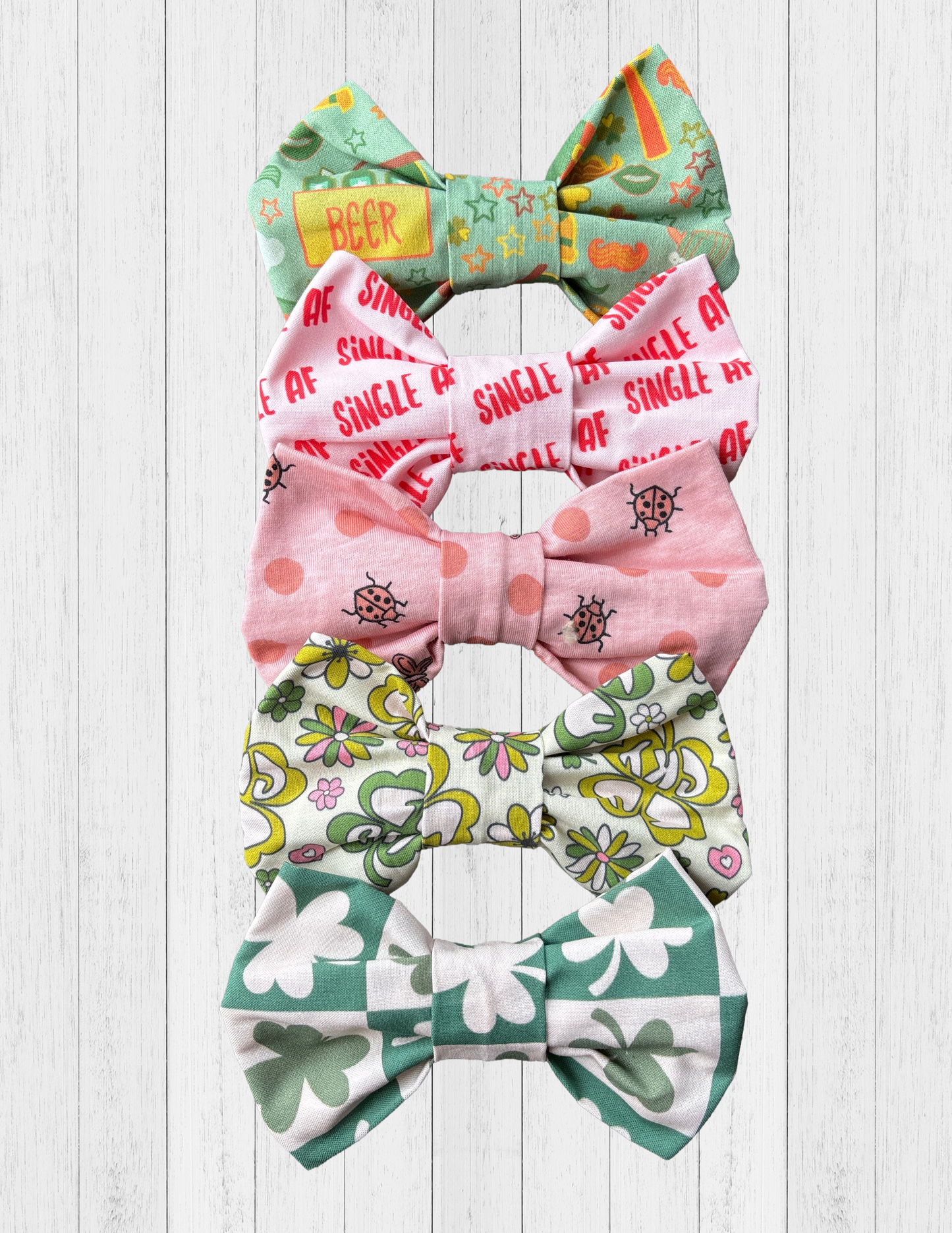 5 pack 6” Traditonal Bow Ties