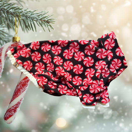 Peppermint Dreams - Fleece Dog Sweatshirt