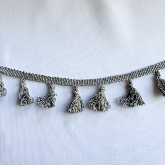 2” Gray Tassle Fringe