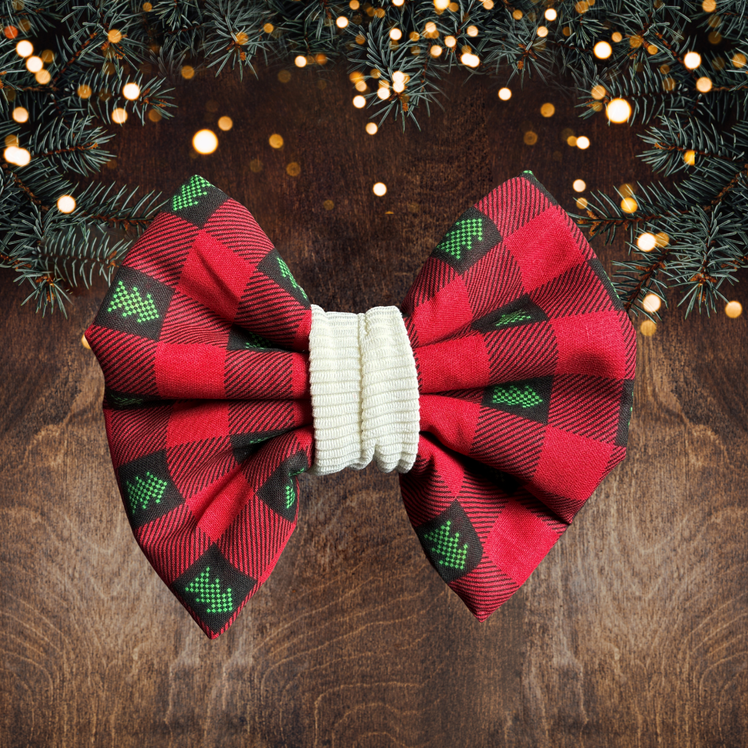 Christmas Tree Farm - Chunky Bow Tie