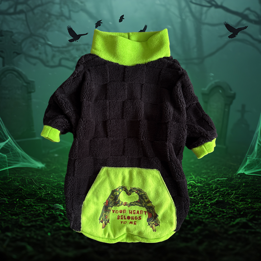 Your heart belongs to me - Longsleeve Fleece - LARGE ONLY