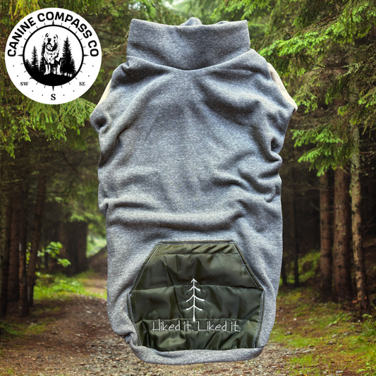 Hiked it. Liked it. - Sleeveless Dog Sweatshirt