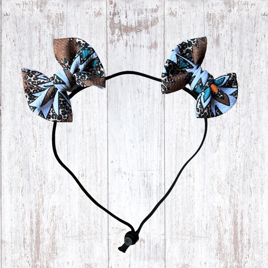 Aztec Cheetah - Double Bow