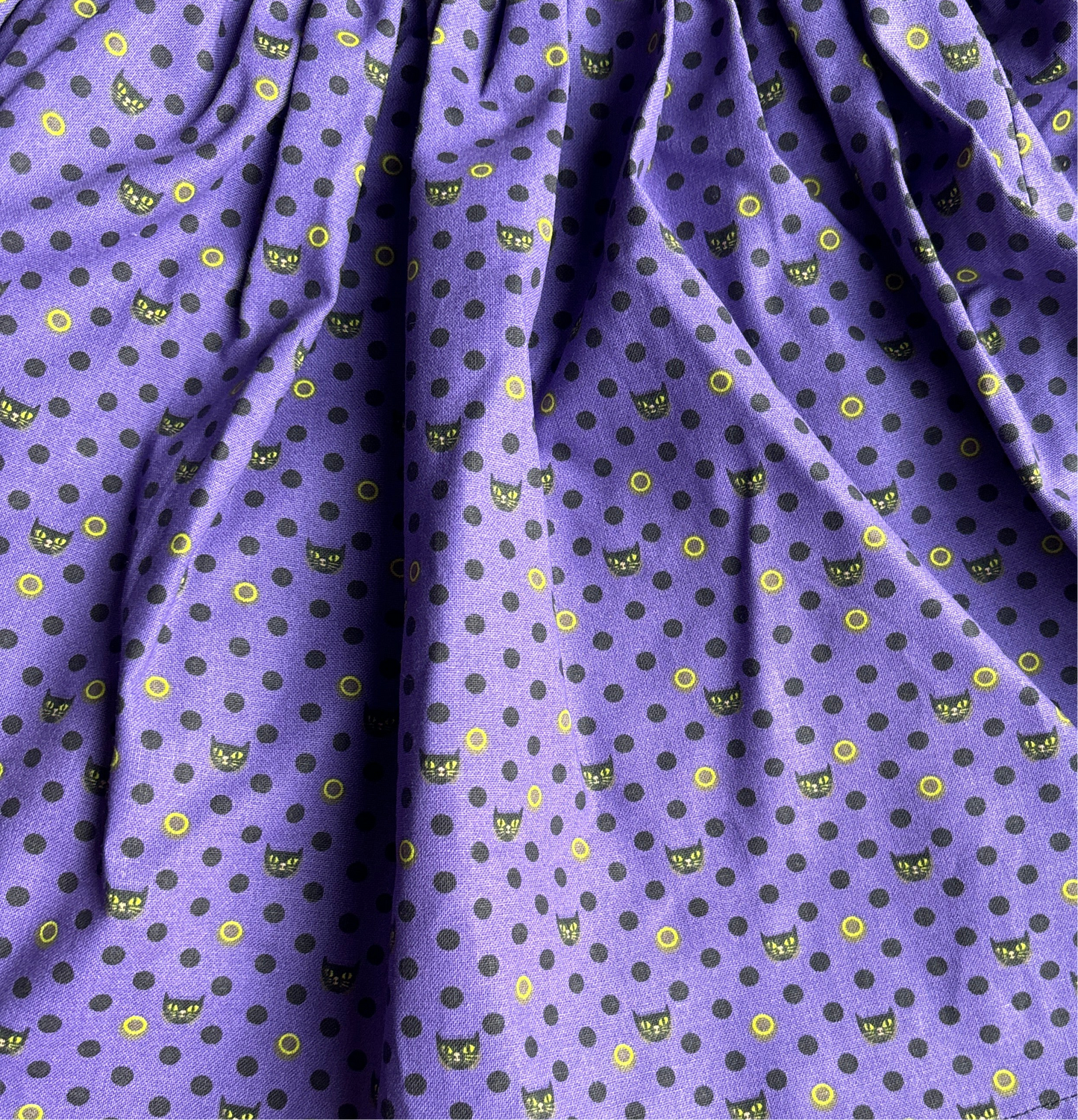 Black Cat Luck - Dog Dress - LARGE