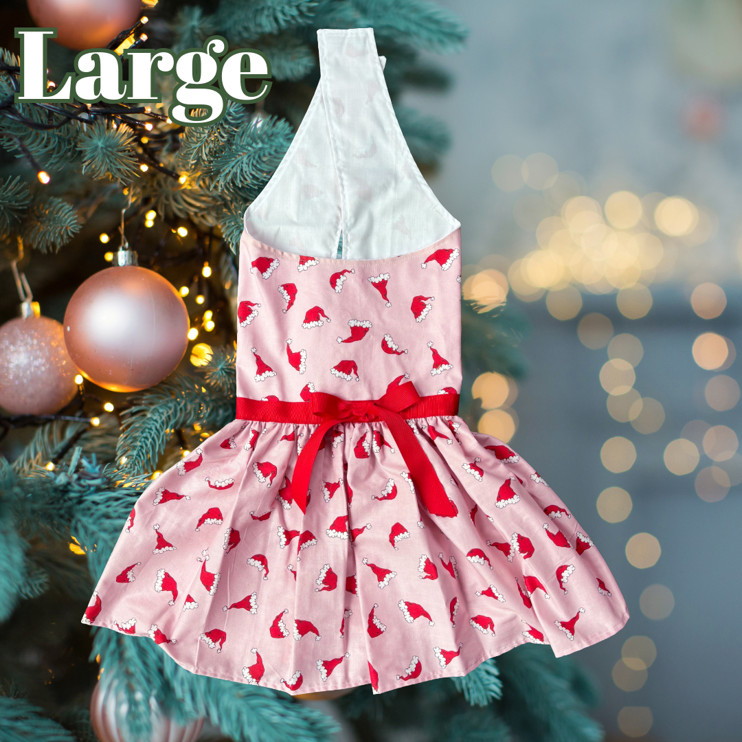 Dear Santa -  LARGE - Dog Dress