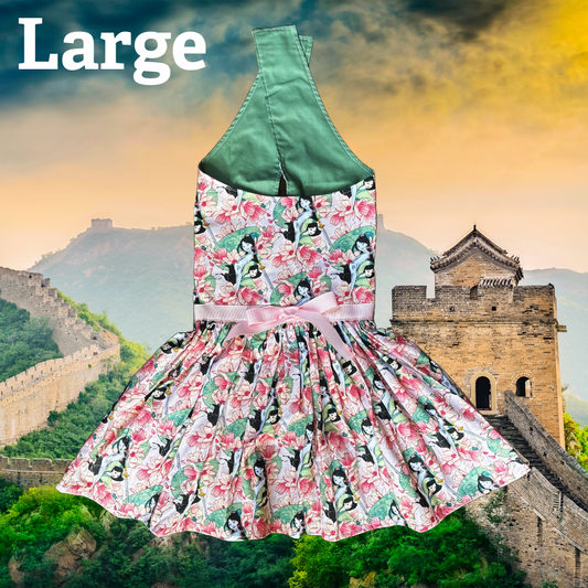 Warrior Princess - Dog Dress - LARGE