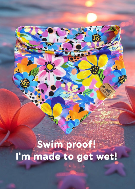 Paradise Blooms - Swim Proof Bandana