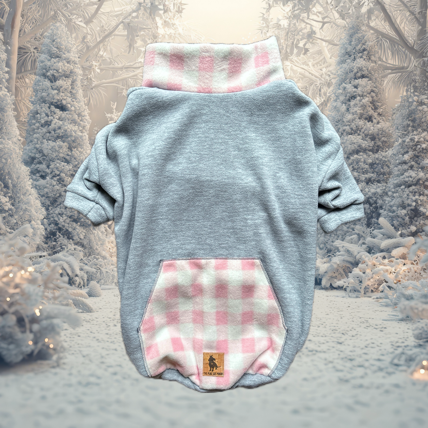 LARGE ONLY - Cabin weekend - Fleece Dog Shirt