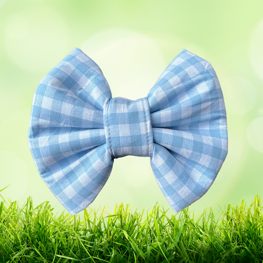 Blue Sky Morning - Chunky Bow Tie