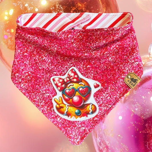 Gingerbread Spice - Christmas Collection - Reversible Dog Bandana