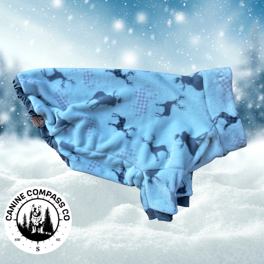 ❄️Northern Winter - LARGE - Luxury Fleece Dog Sweatshirt