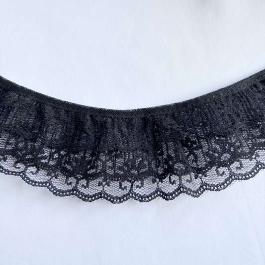 2.5” Black Lace