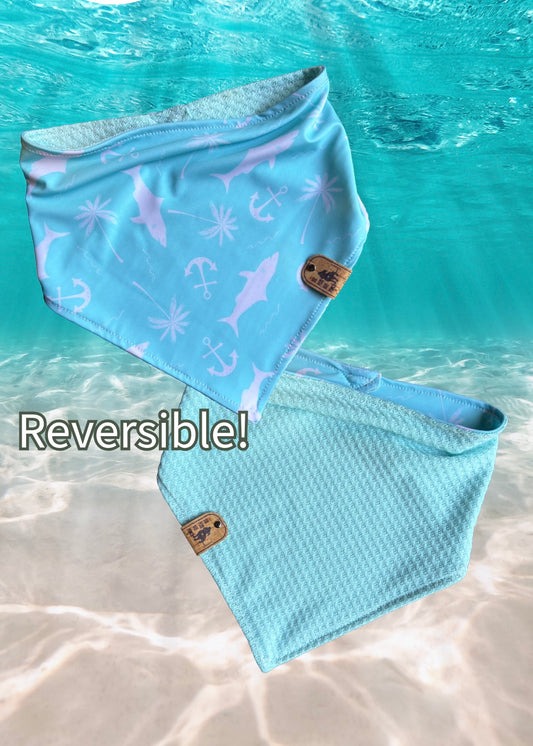 Anchor Aweigh - Reversible Bandana