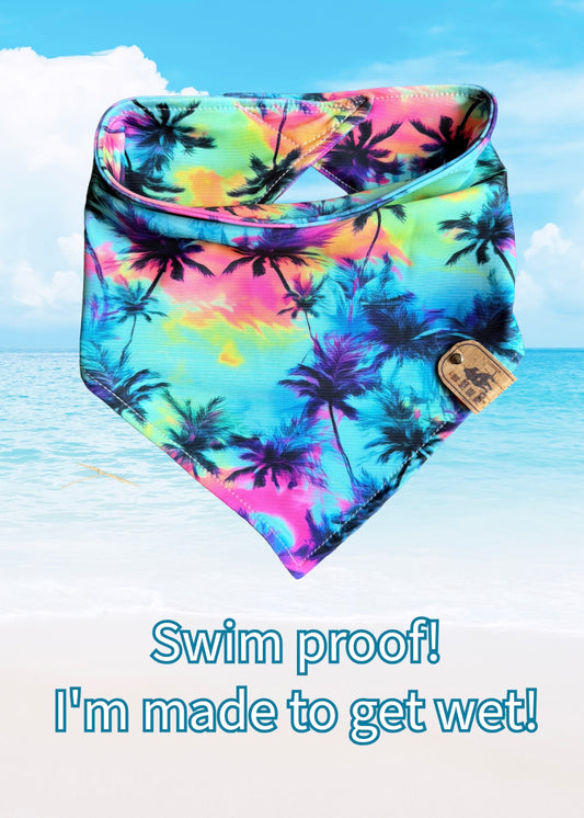 Palm Party - Swim Proof Bandana
