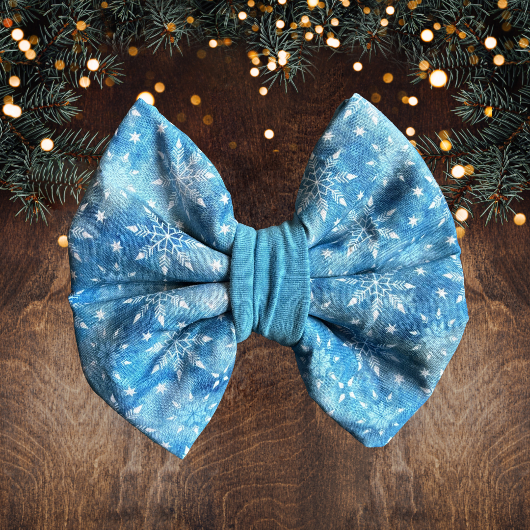 Winter wonderland - Chunky Bow Tie