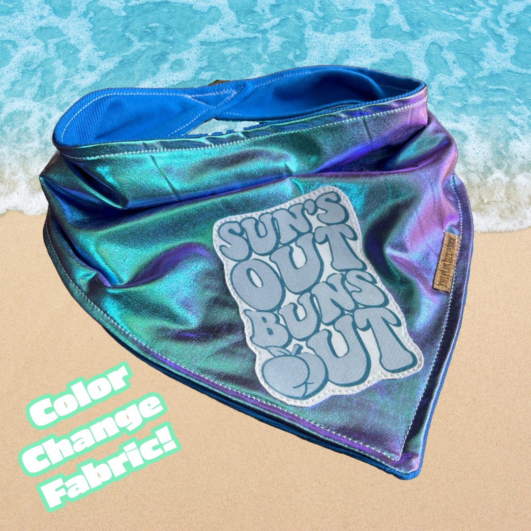 Suns out buns out - Color Change Fabric! Everyday Stretch Bandana