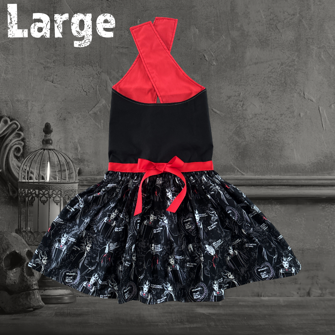 Evil Queens - Dog Dress - LARGE