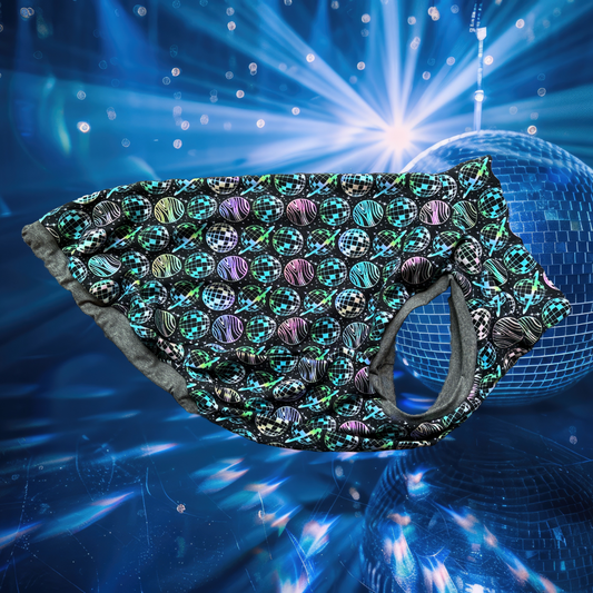 Space Party - Holographic Print - Sleeveless Tee