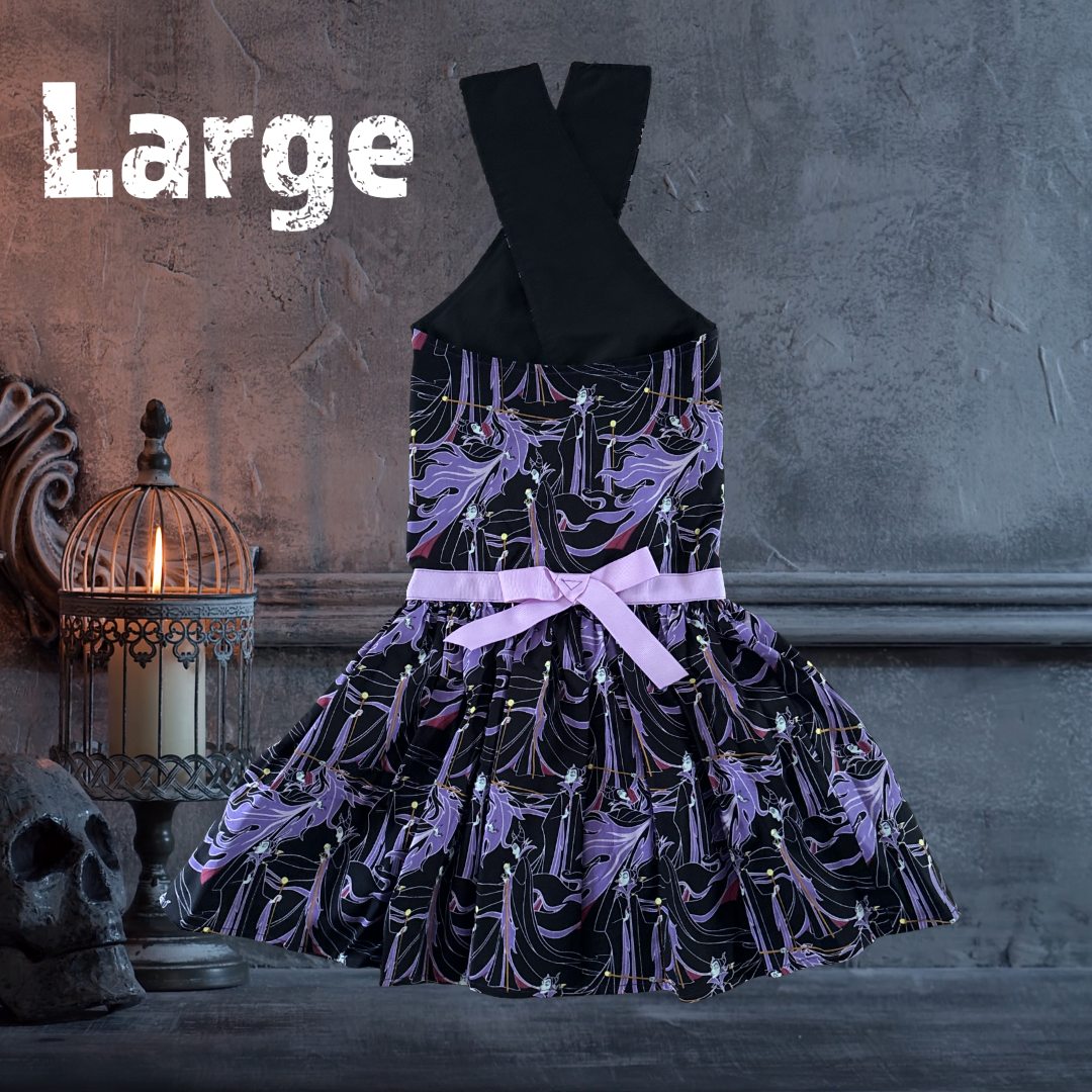 Maleficent - Dog Dress - LARGE