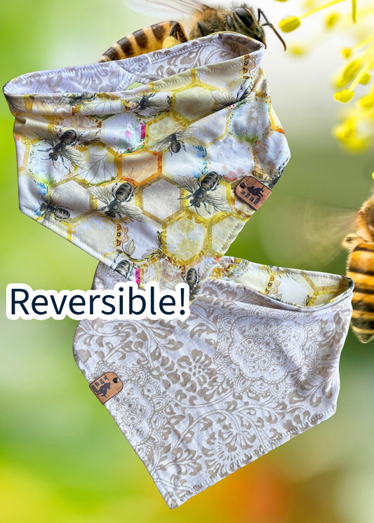 BEEautiful - Reversible Dog Bandana