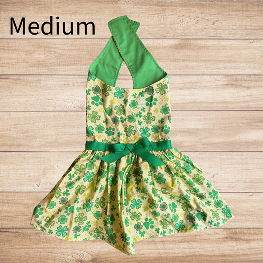 St.Pattys Day - Dog Dress - MEDIUM