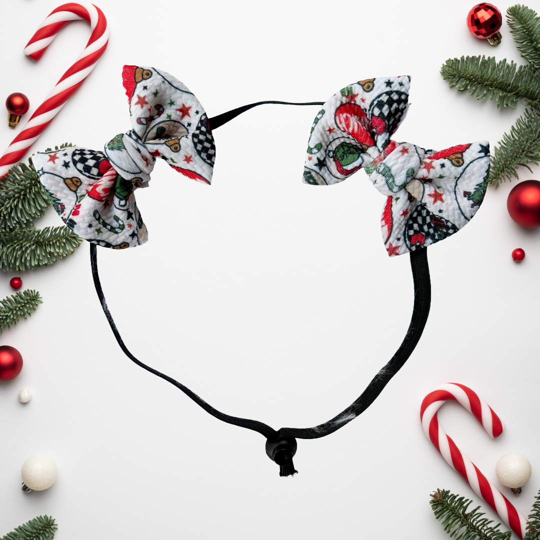 Retro Christmas  -  Double Bow