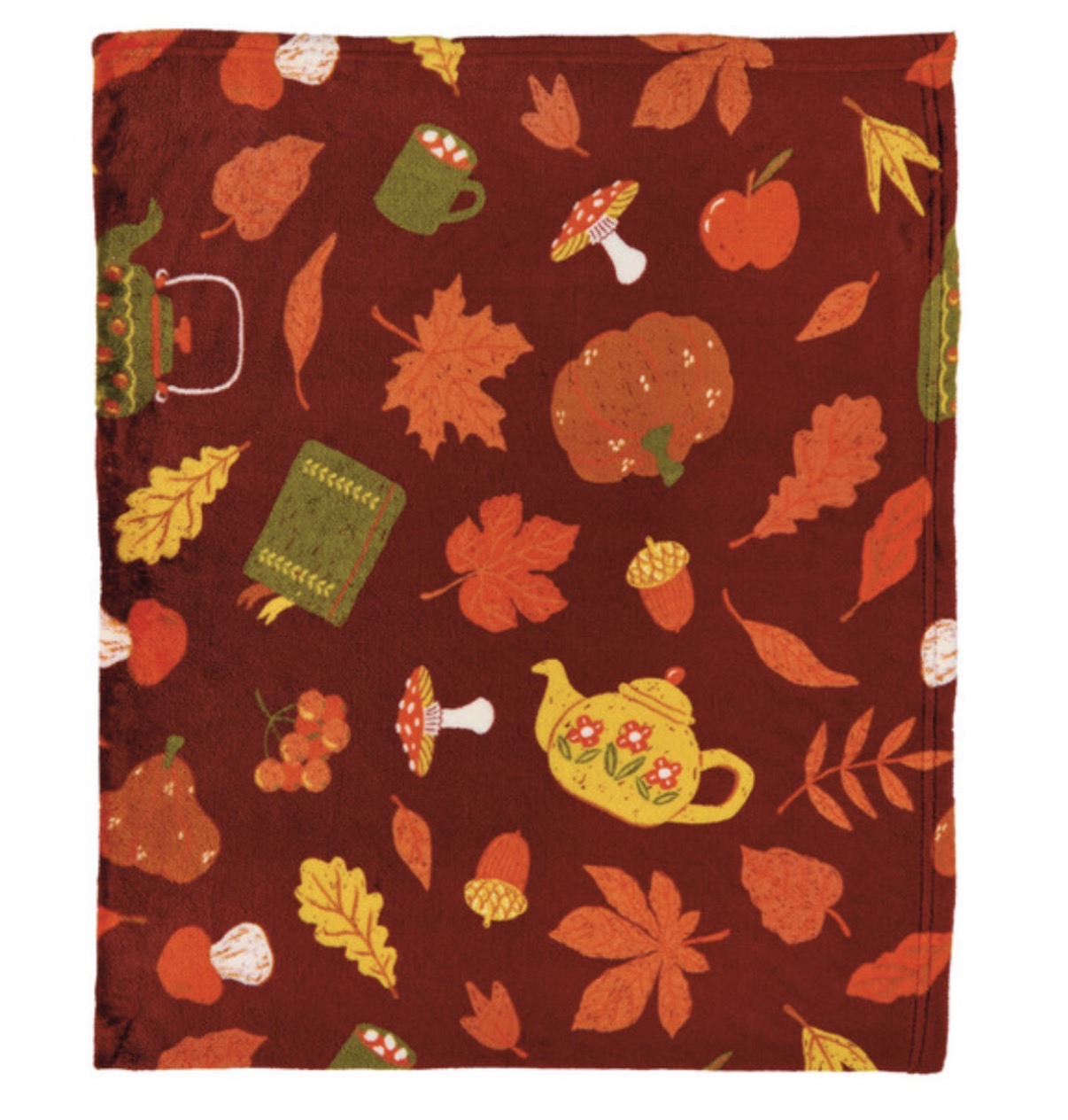 Cozy Harvest - Plush Throw 50x60
