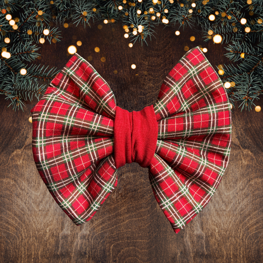 Deck the halls - Chunky Bow Tie