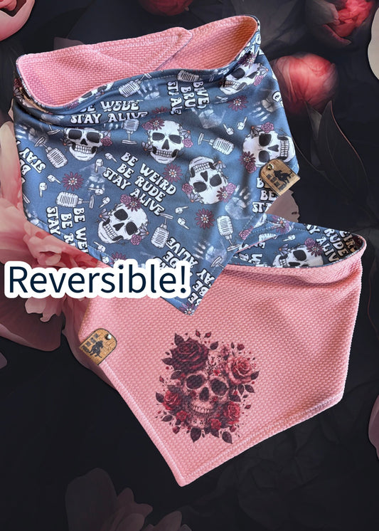 Be weird. Be rude. Stay alive - Everyday Stretch Bandana