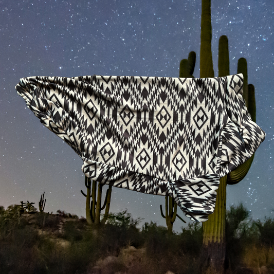 Southwest Twilight - Minky Soft Longsleeve Shirt - Canine Compass Co