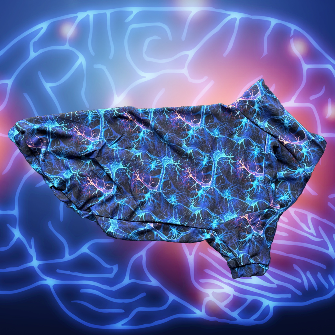 Brain Neurons - Longsleeve Tee - LARGE