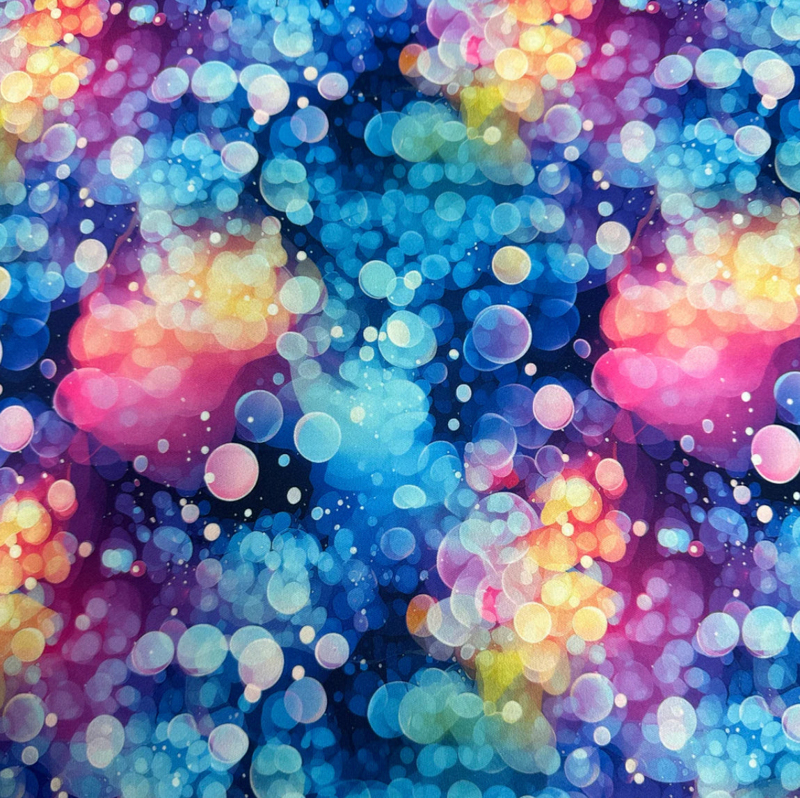Rainbow Bubbles - Non Toxic Rain Poncho