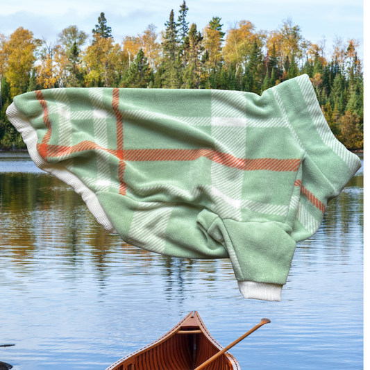 Autumn Shore -Fleece Dog Sweatshirt