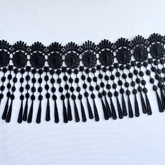 4” Black Victorian