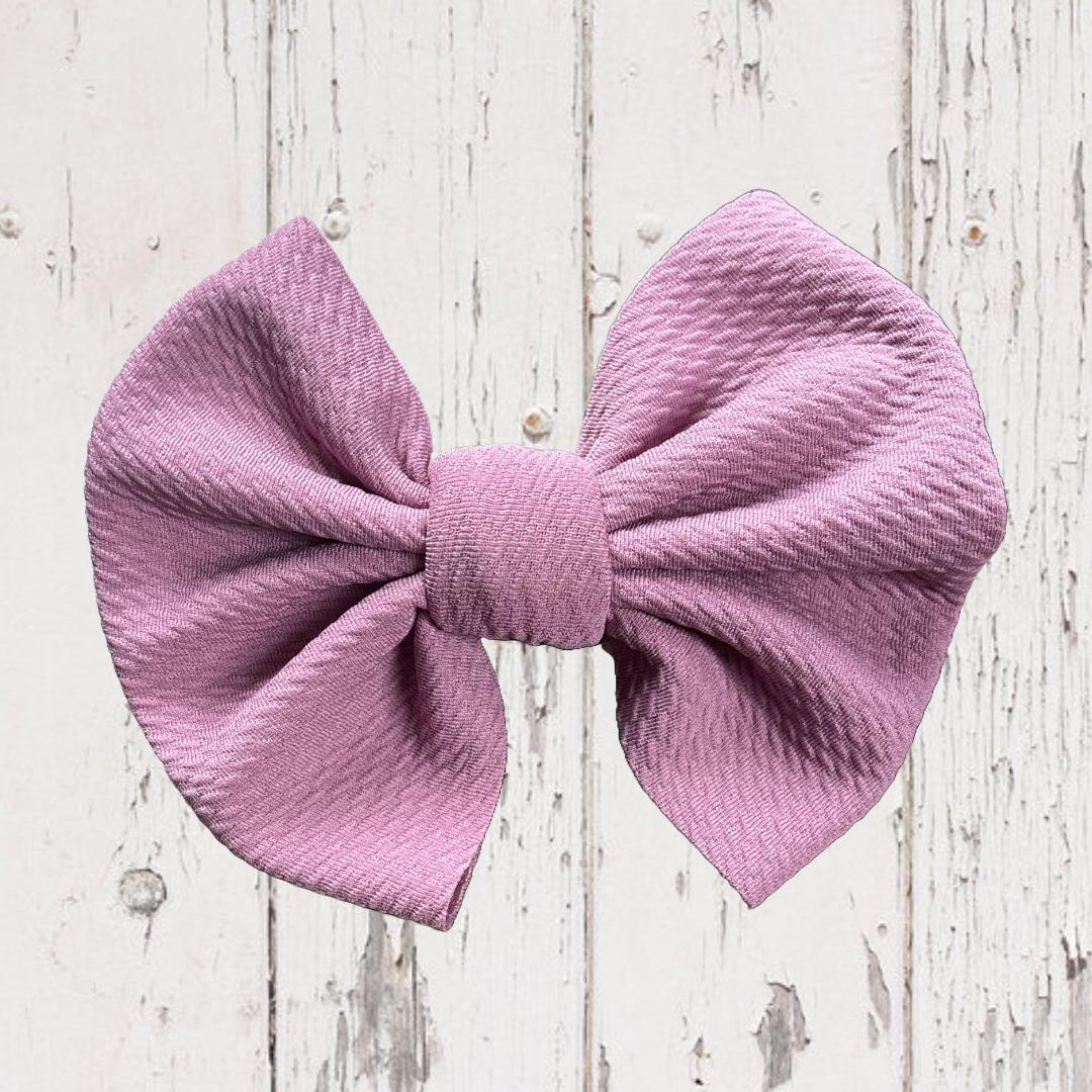 Vintage Rose - 5” Knotty Dog Head Bows