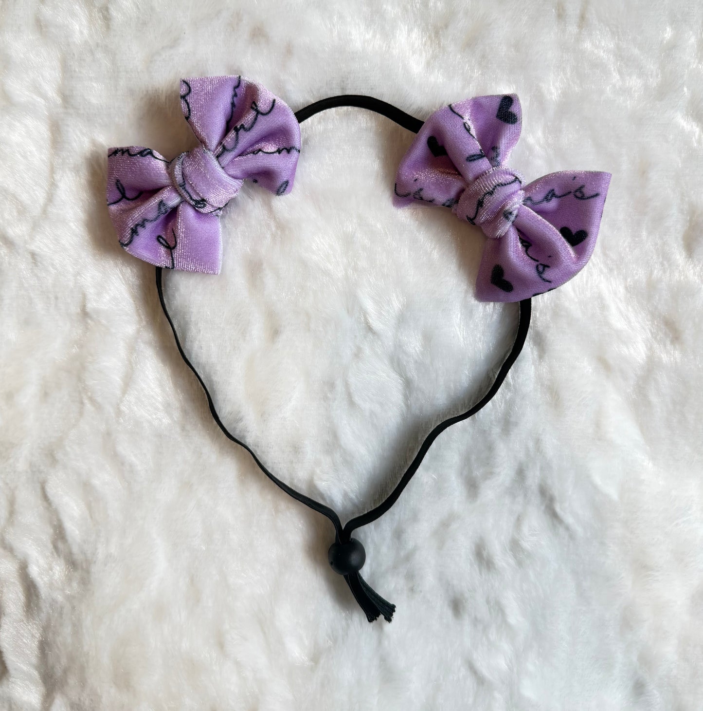 Mama’s Girl - Velvet Double Bow