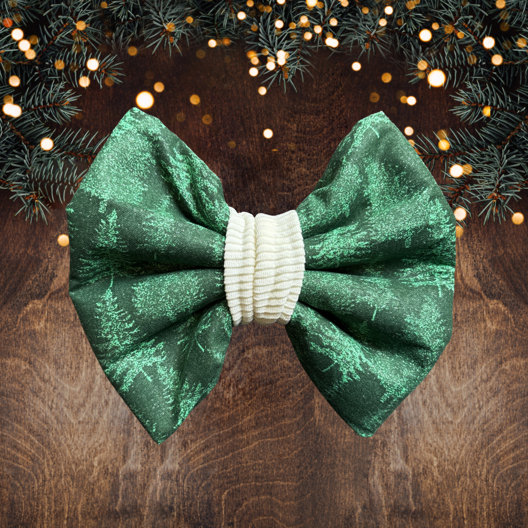 Oh Christmas Tree - Chunky Bow Tie
