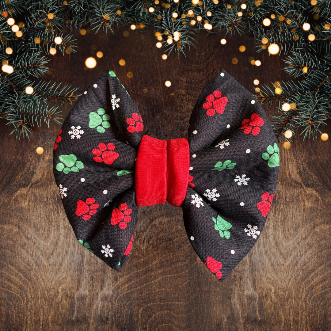 Festive Feet - Chunky Bow Tie