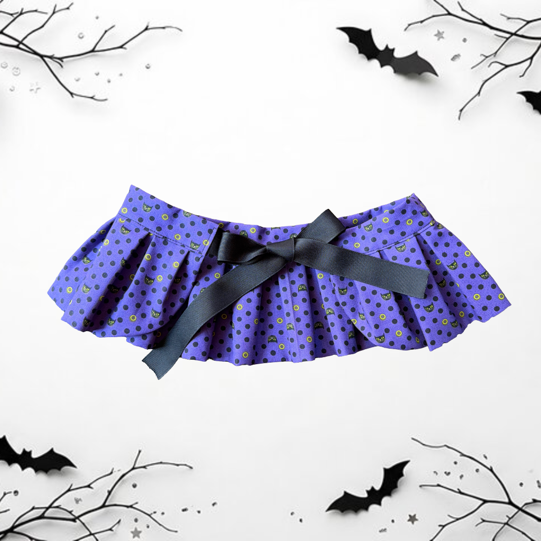 Black Cat Polka Dots - Ruffledana