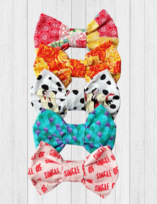 5 pack 6” Traditional Bow Ties