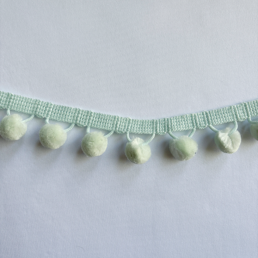 1” Mint Pom Pom
