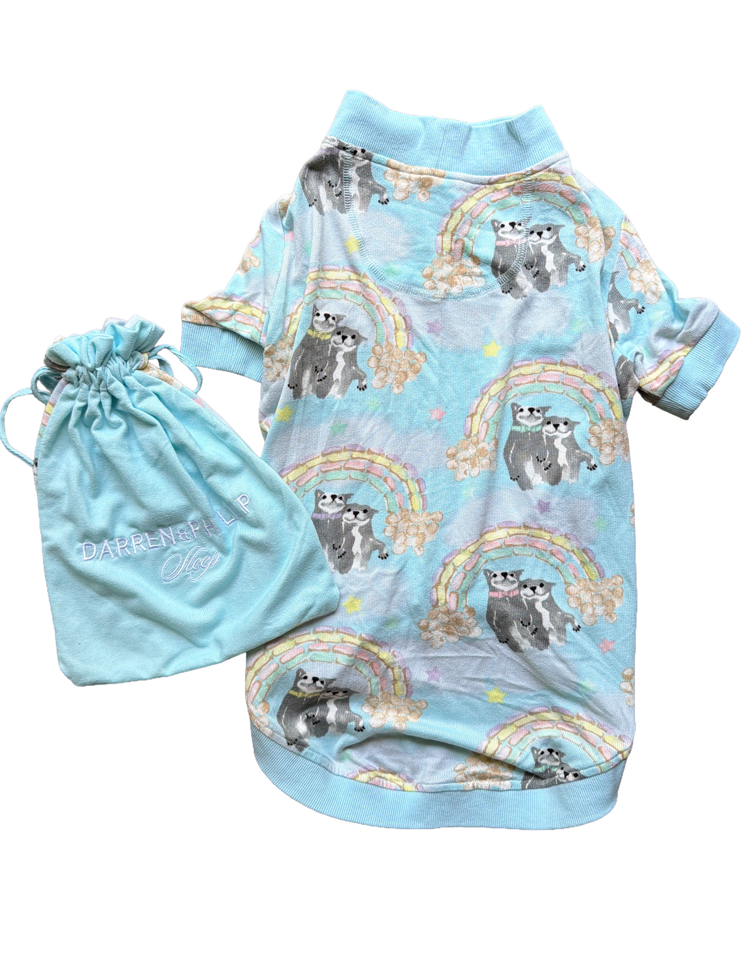 Darren and Philip - Rainbow Dreams Dog Pajamas - Medium