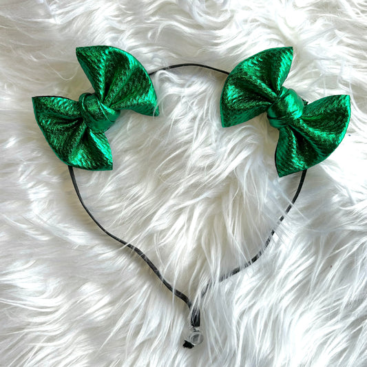 🍀Shinin’ Shamrock - Double Bow