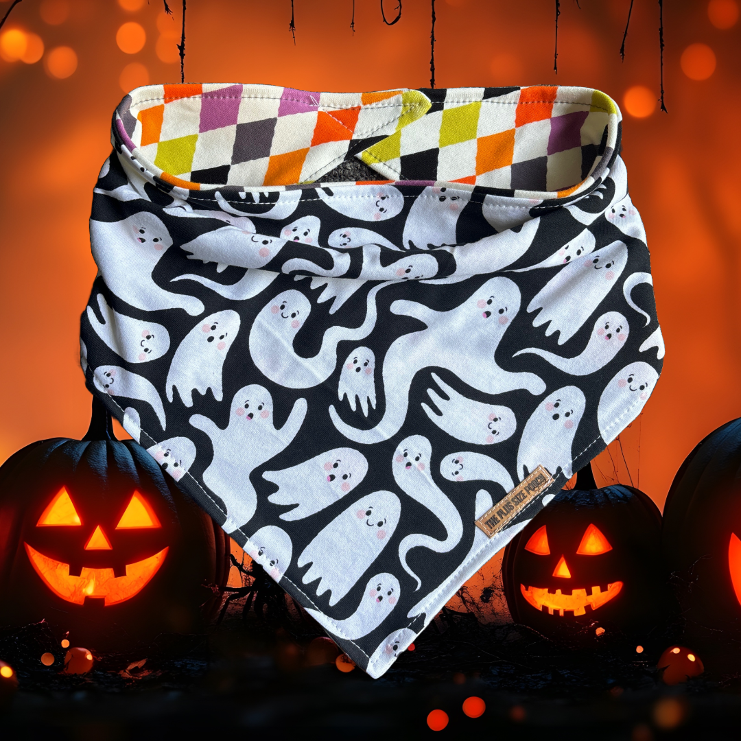 Here for the boos - Halloween Bandana