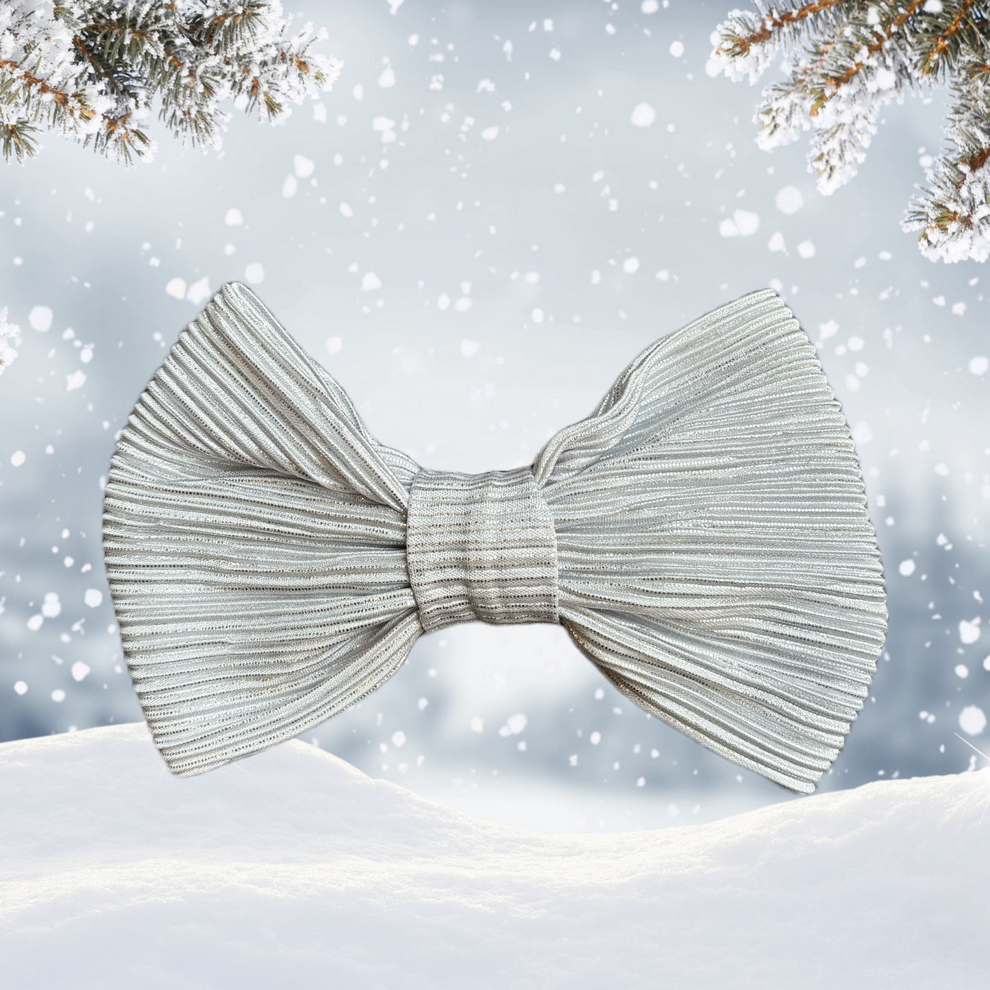 Dashing through the snow - Christmas Bow