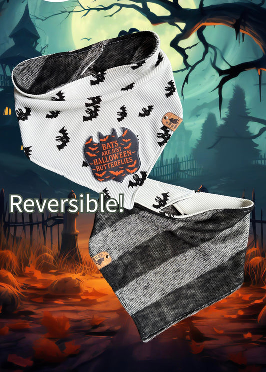 Bats are just Halloween butterflies - Reversible Bandana