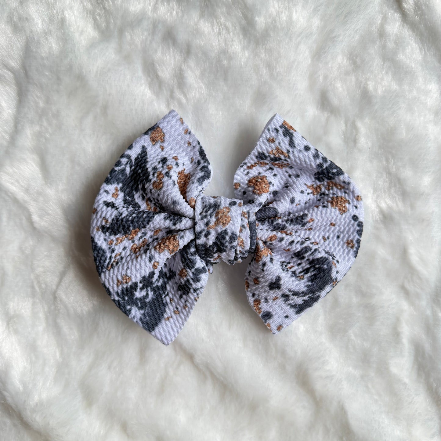 Speckled - 5” Knotty Dog Head Bows