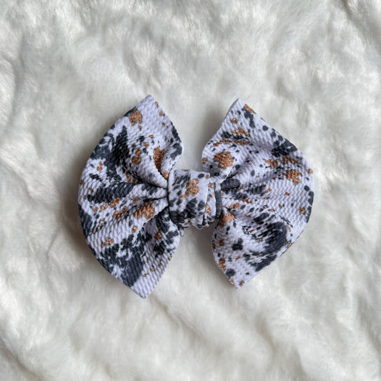 Speckled - 5β Knotty Dog Head Bows
